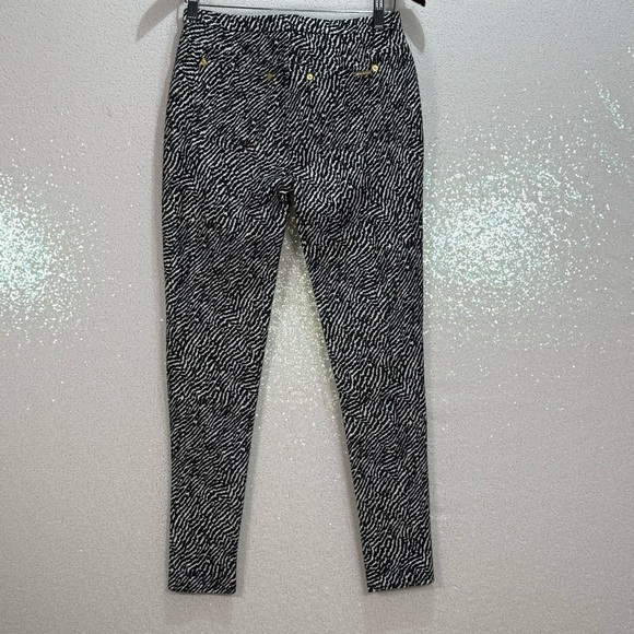 Michael Kors Zebra print jeggings black and white size small - Picture 15 of 16